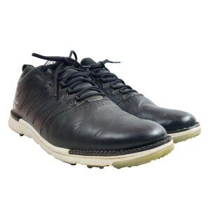 Skechers Go Golf Mens Size 8 Black Leather Golf Shoes